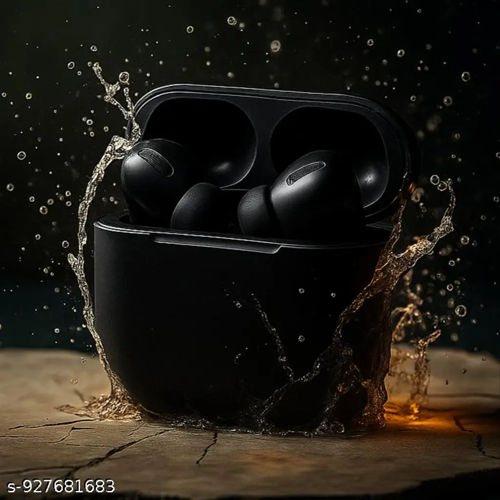 Premium Quality Airpod Pro TWS Wireless Bluetooth Earbuds with ENC Noise Reduction, HD Calling Mic, Auto Pairing, Deep Bass Stereo Sound, USB Charging Case, Smart Touch Control, Sweatproof Earphones for Gym, Travel, Running, Smartphones